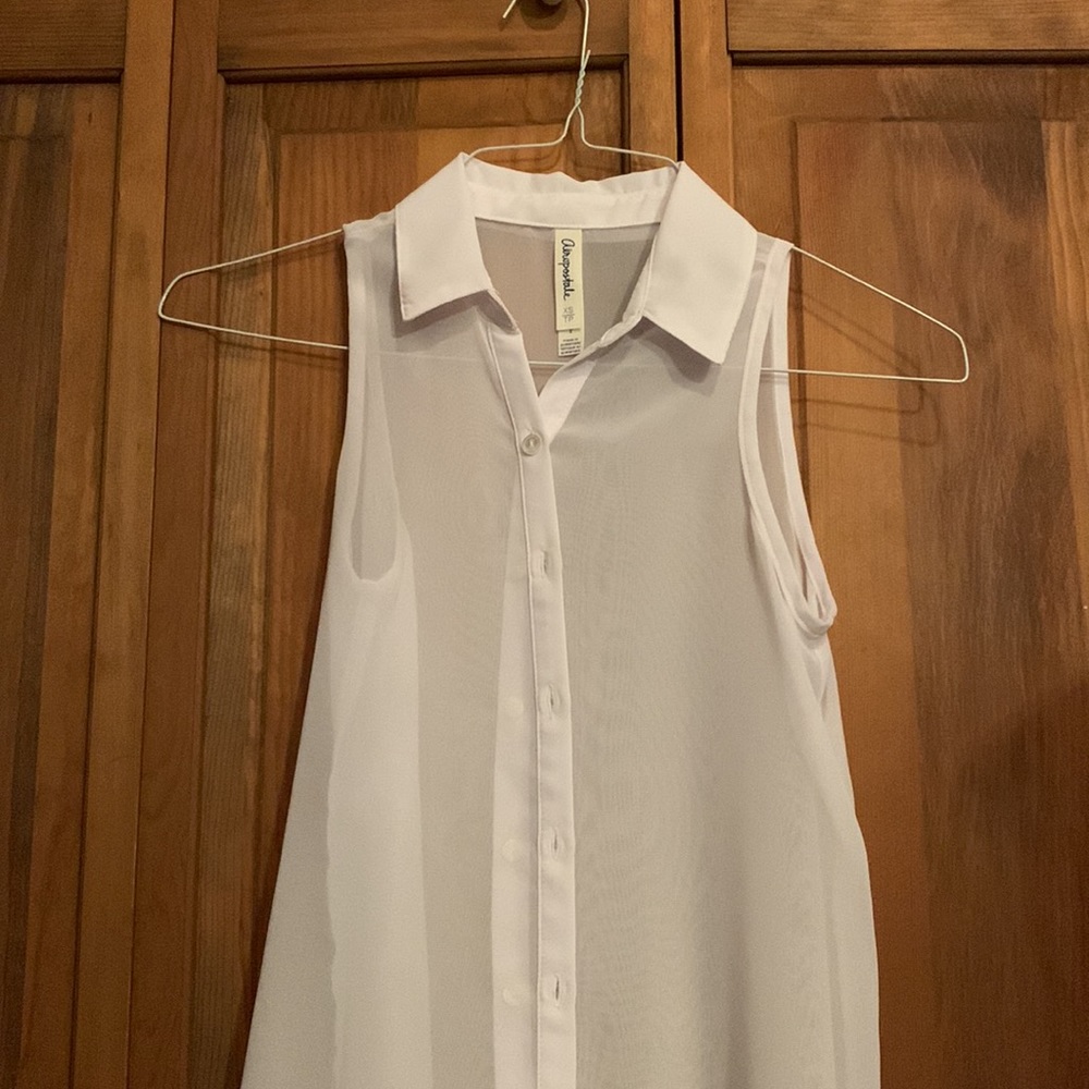 Aeropostale White Blouse